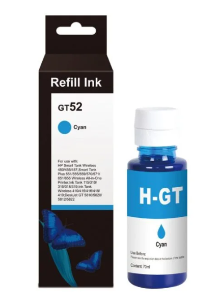 Hp GT52 Cyan