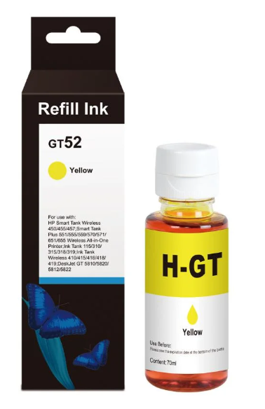 Hp GT52 Yellow