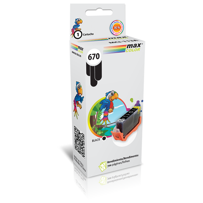 Hp 670 CZ113AL xl Negro