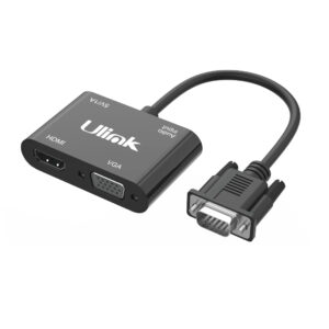 Conversor de VGA a HDMI + VGA