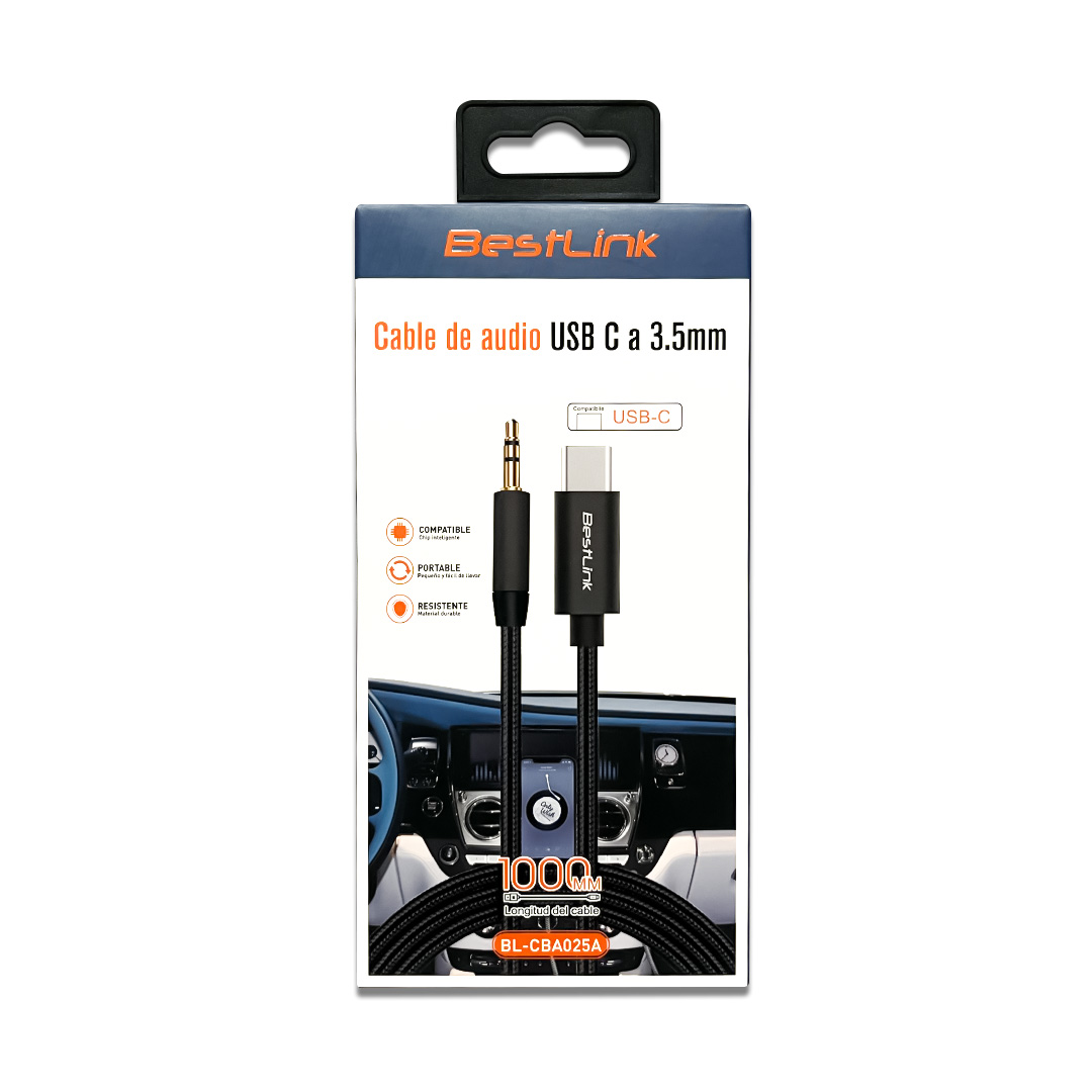 Cable de audio USB C a 3,5mm - Imagen 4