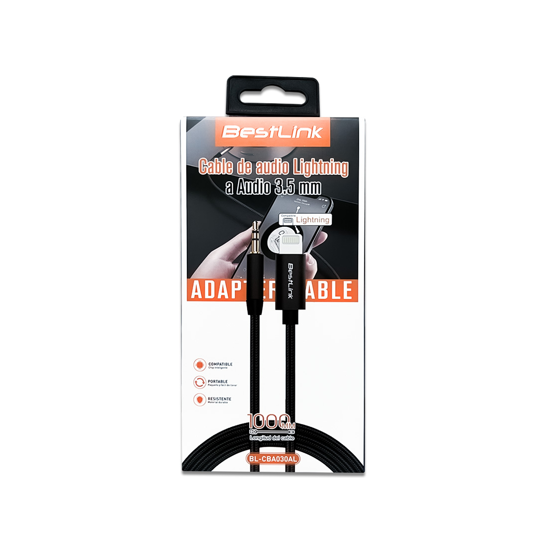 Cable de audio Lightning ( Iphone ) a 3,5mm - Imagen 3