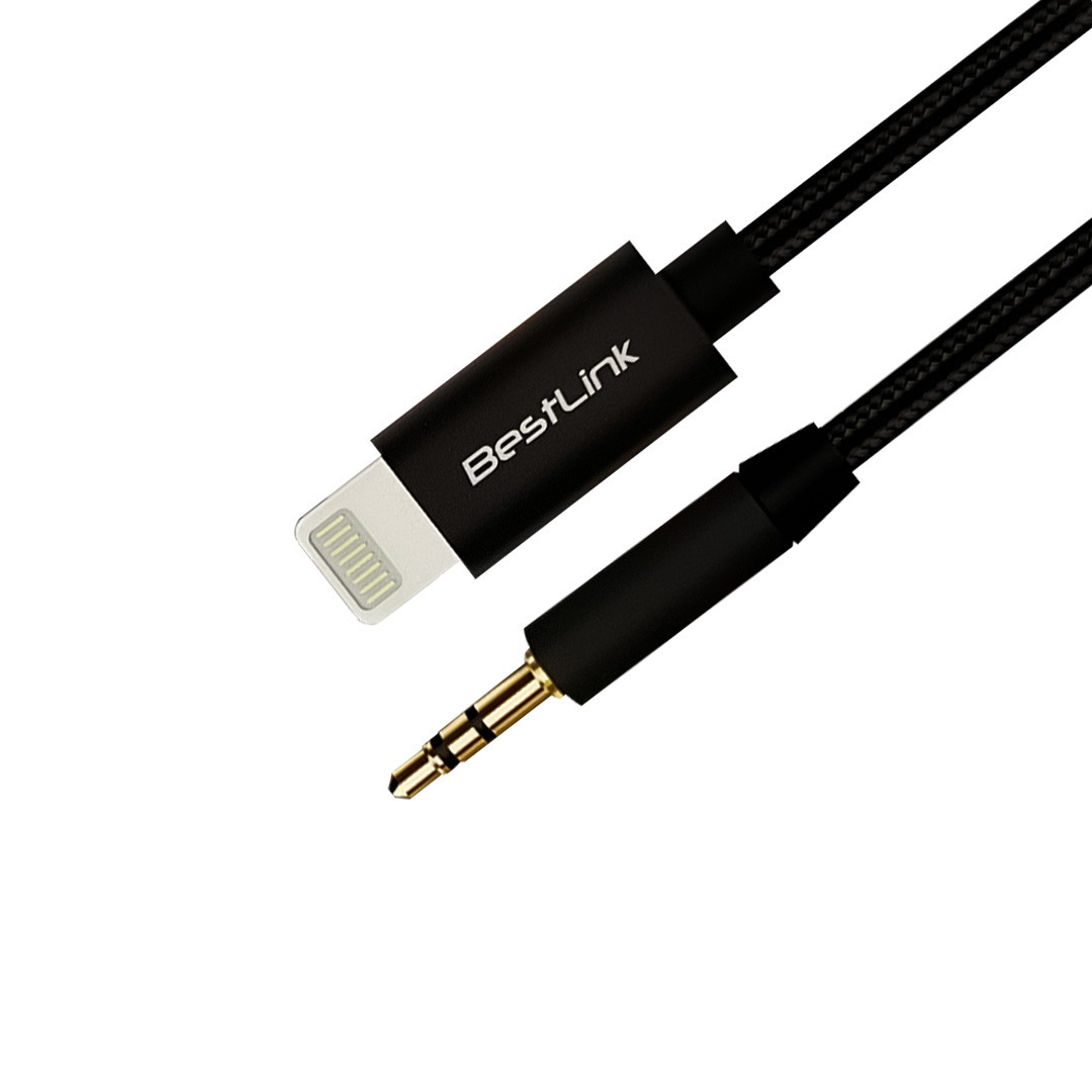 Cable de audio Lightning ( Iphone ) a 3,5mm