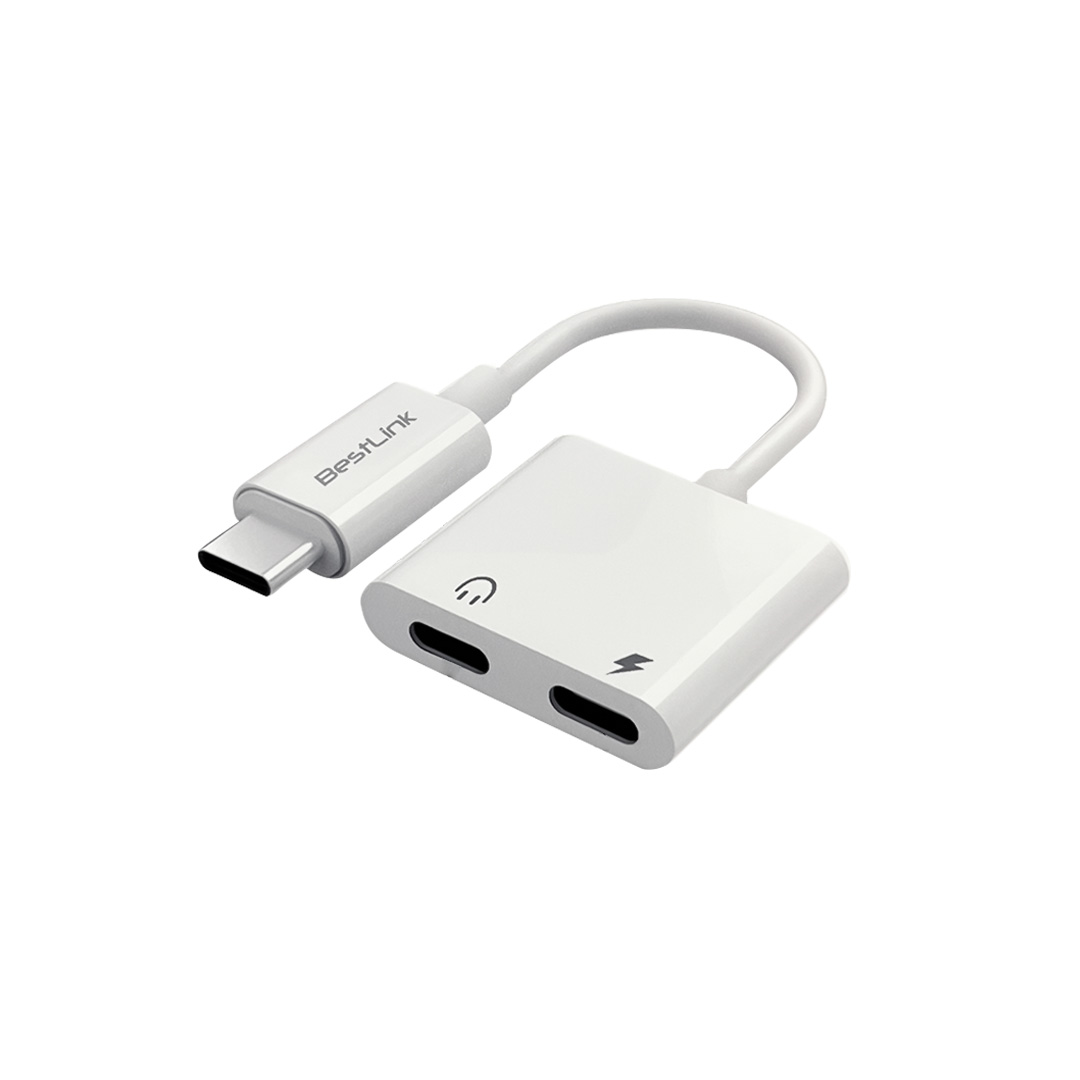 Adaptador USB C a USB C + audio 3,5mm - Imagen 5