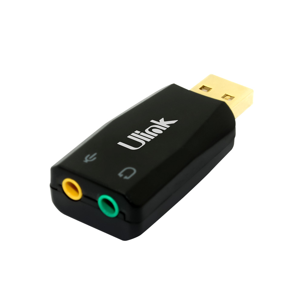 Adaptador USB 2.0 A Audio 3.5 mm