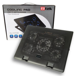 Cooler para Notebook 12 -17" 5 Ventiladores