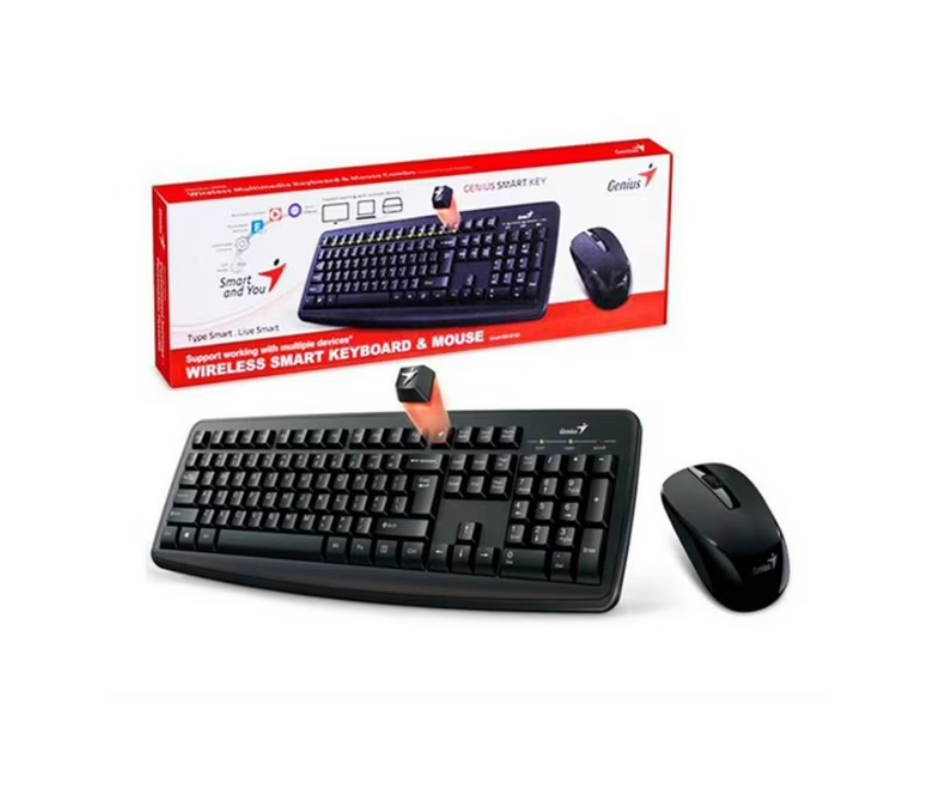 Kit Combo Teclado Y Mouse Inalámbricos Genius