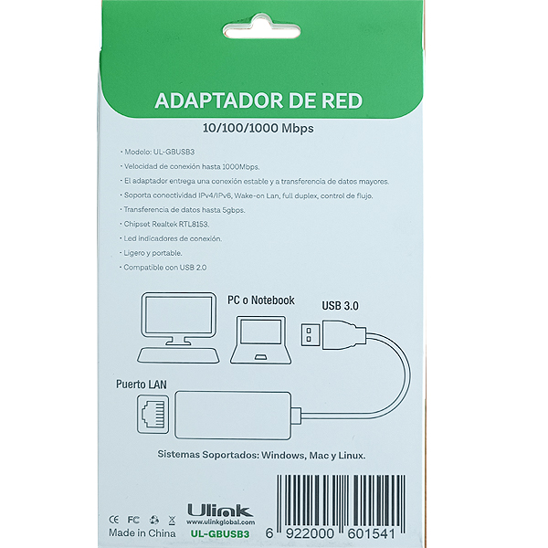 Adaptador USB 3.0 a Gigabit - Imagen 3