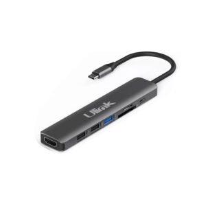 Adaptador Multipuerto USB C 7 en 1