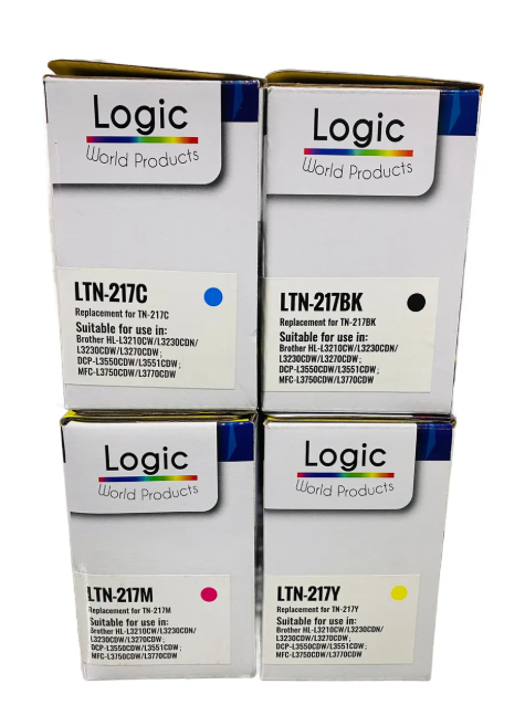 Pack 4 Toner Para Brother TN - 217 N,C,Y,M - Imagen 2