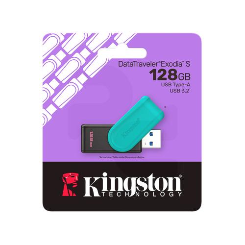 Pendrive 128GB Kingston DataTraveler Exodia S USB 3.2 - Imagen 3