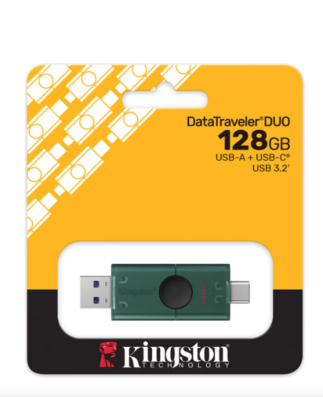 Pendrive Kingston DataTraveler 128GB USB-A y USB-C dual - Imagen 6