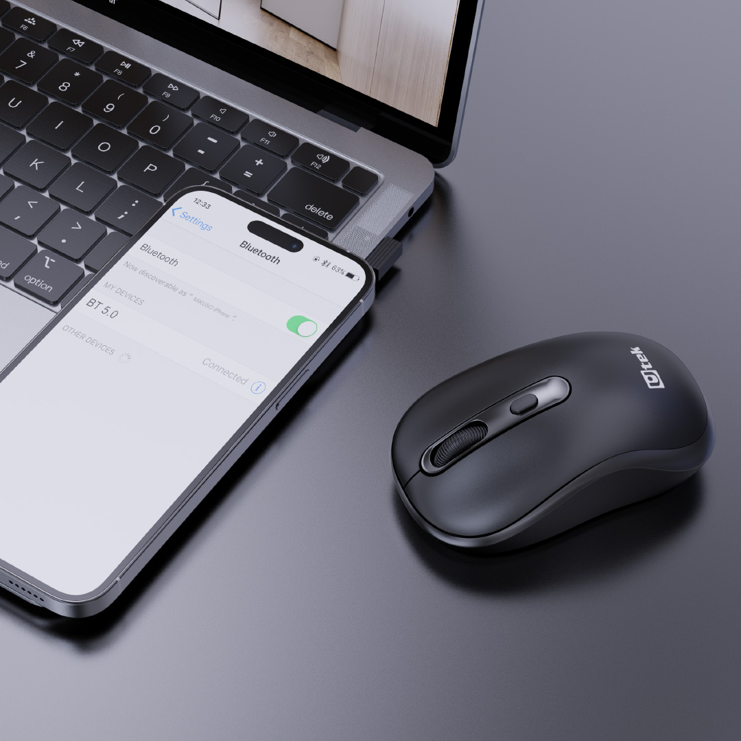 Mouse Inalámbrico combo Bluetooth y 2,4Ghz - Imagen 2