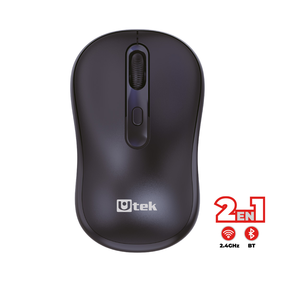 Mouse Inalámbrico combo Bluetooth y 2,4Ghz