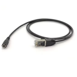Cable de audio RJ45 a 3,5 mm.