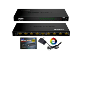 Splitter Hdmi 1 x 8 Divisor De Señal Amplificador