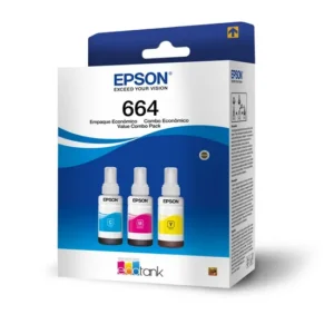 Pack 3 Tintas Epson T664 Originales