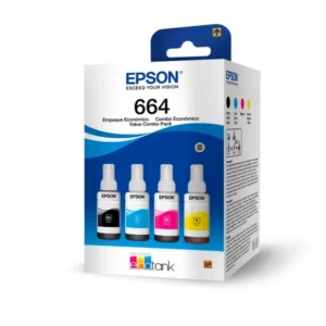 Pack 4 Tintas Epson T664 Originales