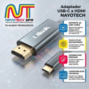 Cable USB-C a HDMI